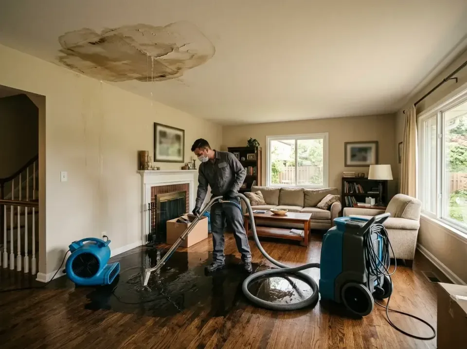 attic-pipe-burst-ceiling-drip-008 — frequently asked questions, Water Damage Restoration & Carpet Care in Austin, TX